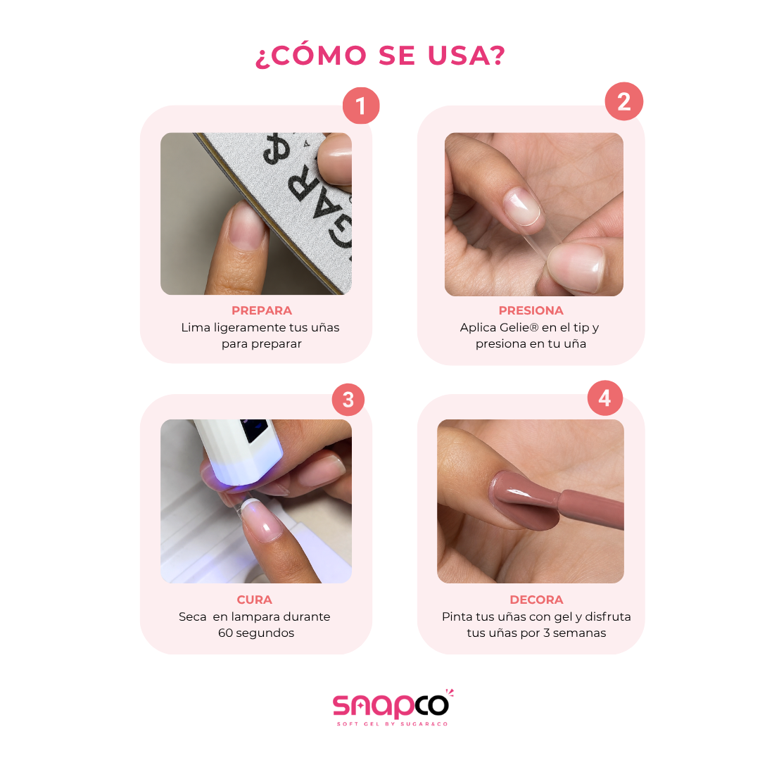 Sistema soft gel de uñas calidad salón desde casa