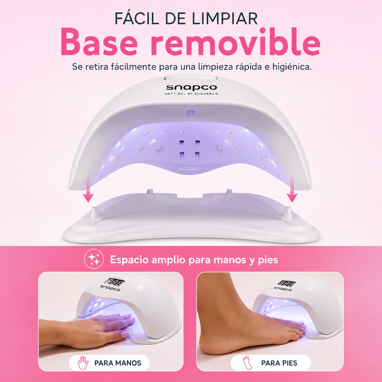 Soft Gel Lampara Led